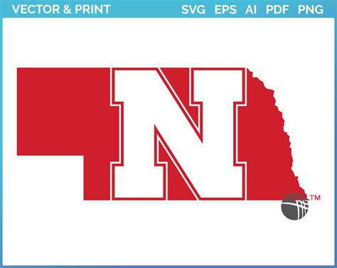 Nebraska Cornhuskers - Alternate Logo (2016) - College Sports Vector ...