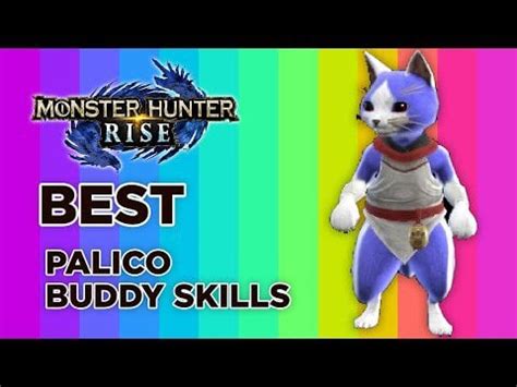 The Best Buddy Skills for your Palico : r/MonsterHunter