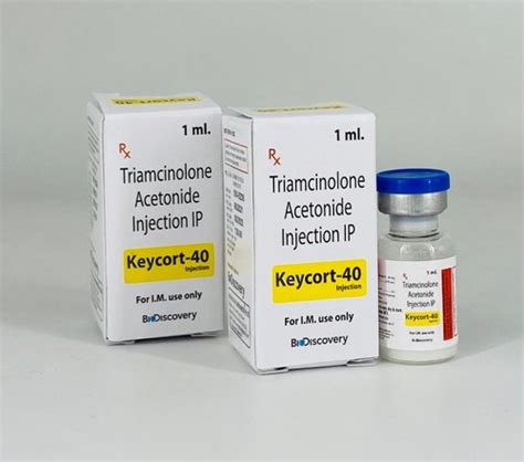 Triamcinolone Acetonide Injection For Hospital Packaging Size 1 Ml