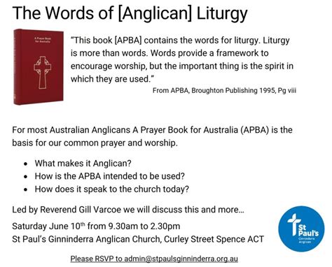 The Words of (Anglican) Liturgy — Mike and Barney's