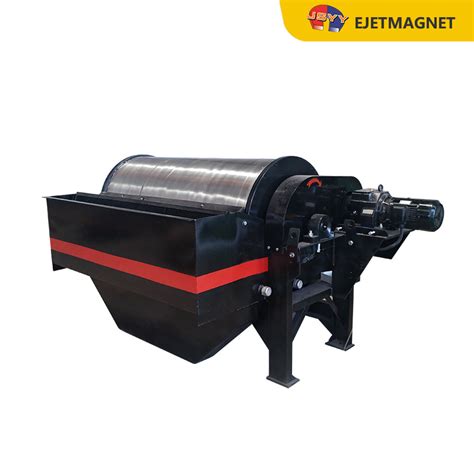 Powerful Magnet Roller Drum Magnetic Separator For Magnetite Removal