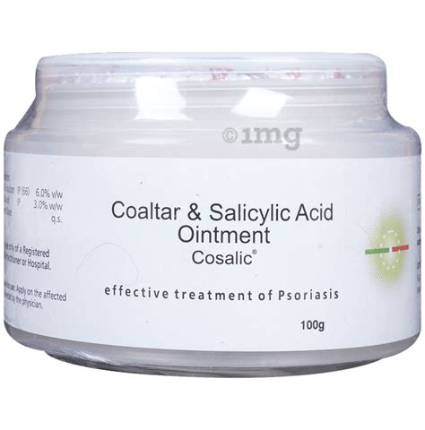 Cosalic Ointment With Coal Tar Salicylic Acid For Psoriasis Buy Jar