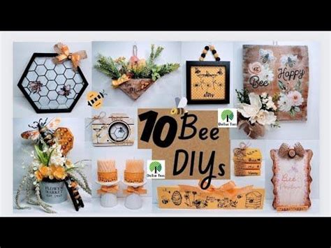 10 Must See Bee DIYs Dollar Tree Crafts What Month Is This Feb