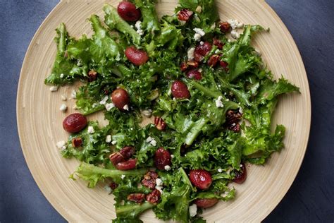 Chicory Salad With Roasted Grapes - The Washington Post