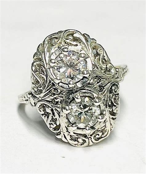 Gold, Silver - Ring Diamonds - Catawiki