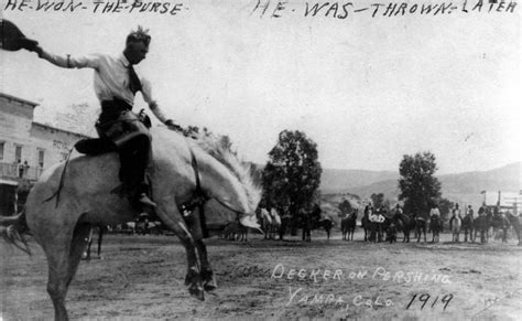 Rodeo History Steamboat Pro Rodeo