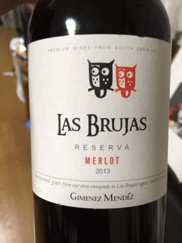 Gimenez Mendez Las Brujas Reserva Merlot Vivino US