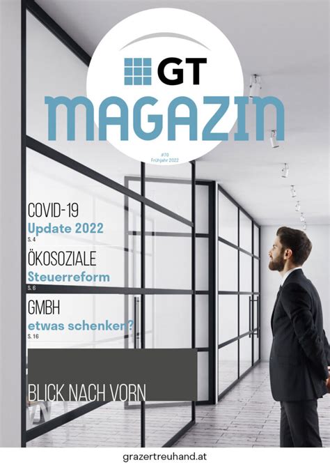 Gt Magazin Grazer Treuhand Steuerberatung