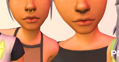 Pikipacku Sims Cc Skin Sims Mm Cc Sims Piercings Sims Cc