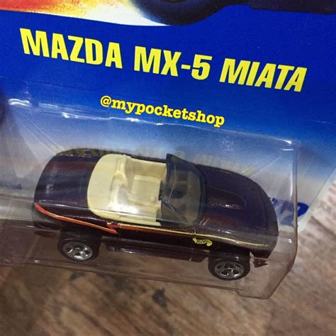 RESERVED Hot Wheels MAZDA MX 5 MIATA Dark Red 1997 Hotwheels