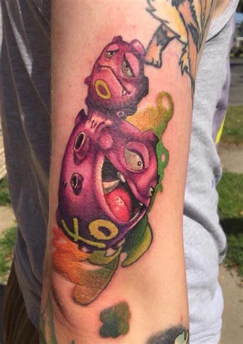 Weezing Tattoo I Got A Few Weeks Ago Pokemon