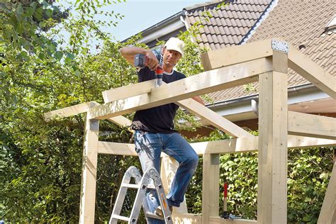 Fachwerk Unterstand Selber Bauen Selbermachende