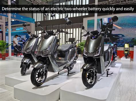 Determine the status of an electric two-wheeler battery quickly and ...