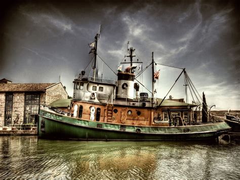 Old Tug Tug Boats Boat Fishing Boats