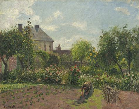 Camille Pissarro The Artists Garden At Eragny 1898 Artsy