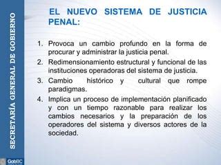 Reorganizaci N Del Sistema De Justicia Penal En Baja California Ppt