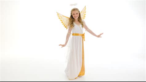 Guardian Angel Girls Costume | Angel Halloween Costumes