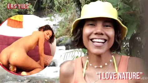 Ersties Beautiful Brunette Pleasures Herself With Weird Toys XHamster