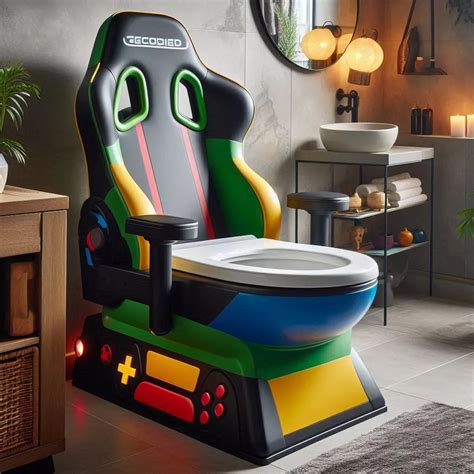 Revolutionizing Comfort The Gaming Chair Shaped Toilet