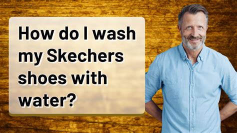 How Do I Wash My Skechers Shoes With Water Youtube