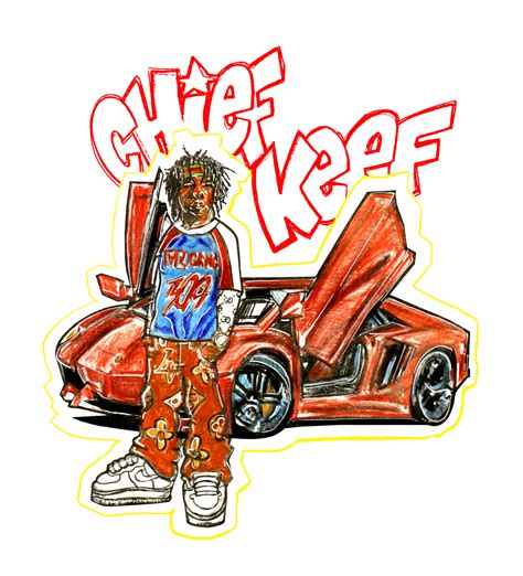 Chief Keef Sun Logo Drawing