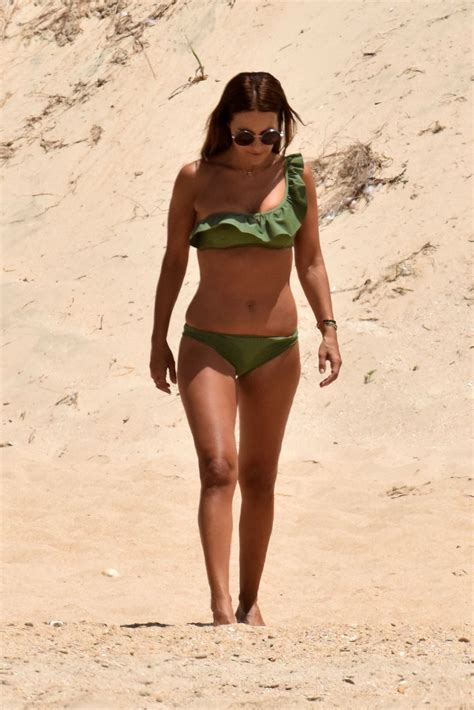 Paula Echevarria In Bikini At A Beach In Sancti Petri