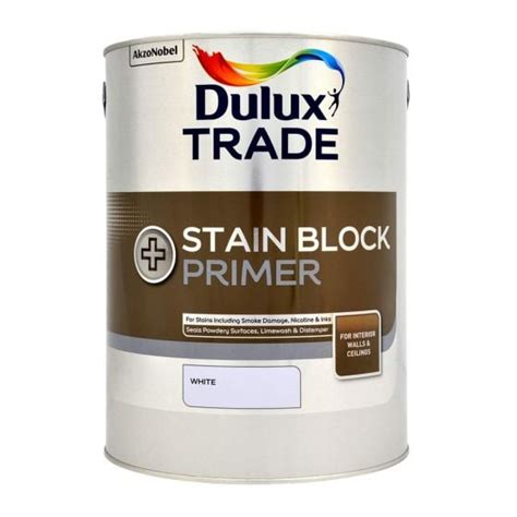 Dulux Trade Stain Block Primer White | The Paint Shed