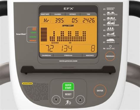 Review Of Precor Efx Elliptical Trainer