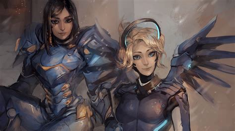 Fondos De Pantalla Videojuegos Mujer Supervisi N Pharah Overwatch