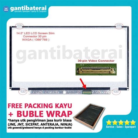 Jual Lcd Led Laptop Hp G G G Inch Slim Pin Di Lapak