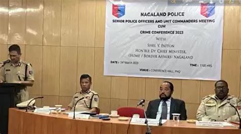 Nagaland Police Held First Physical Meeting Of Unit Commanders Senior