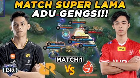 Gila Dejavu Game Onic Vs Echo Sampe Menit Bener Saling Pressure