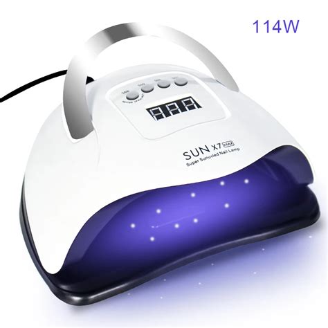 Sun X7 Max Nail Dryer Led Nail Lamp Uv Lamp For Curing All Gel Nail