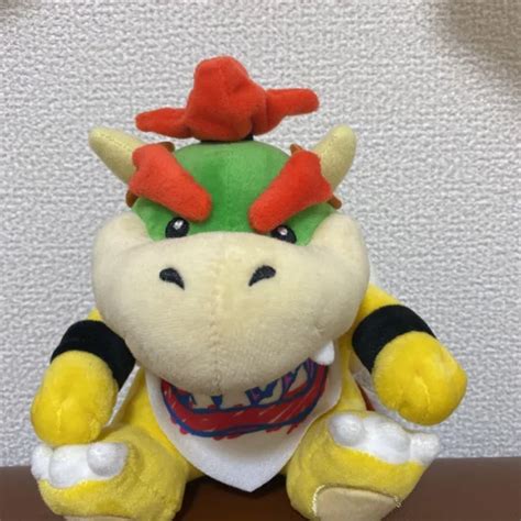 SUPER MARIO SANEI Bowser Jr Koopa Plush Doll 7 Nintendo Licensed Toy