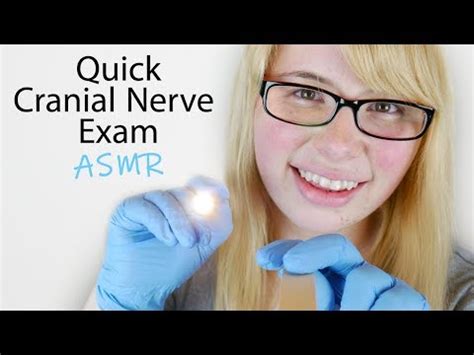 Asmr Medical Cranial Nerve Exam All Senses Quick Check Up