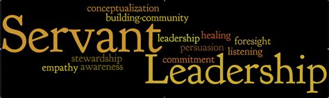 Servant leadership, an Interesting Concept