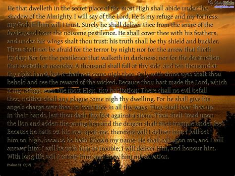 🔥 Download Psalm Wallpaper Psalms Bible by @nkelly48 | Psalm 91 ...