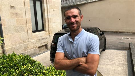 Les Corréziens du Tour de France Romain Feillu a troqué son vélo pour