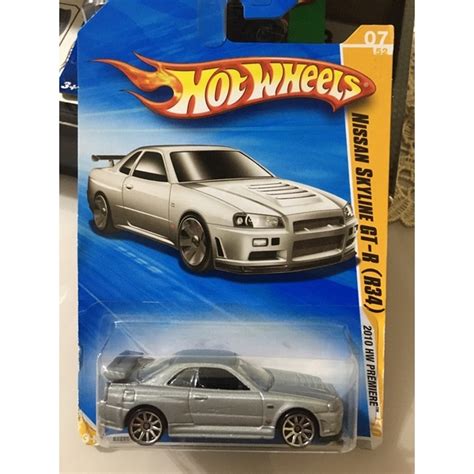 Hot Wheels Nissan Skyline GT R R Shopee Brasil