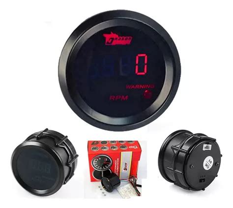 Levanlight Led Digital Rojo Elec 0 9999 Rpm Tacómetro Tacho Envío gratis