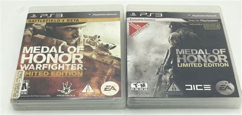 Medal Of Honor Warfighter Limited Edition Ps Complete Games