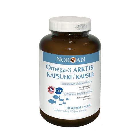 Norsan Omega 3 Artkis kapsułki z naturalnym olejem z dorsza arktycznego