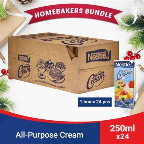 NestlÉ All Purpose Cream 250ml Pack Of 24 Lazada Ph