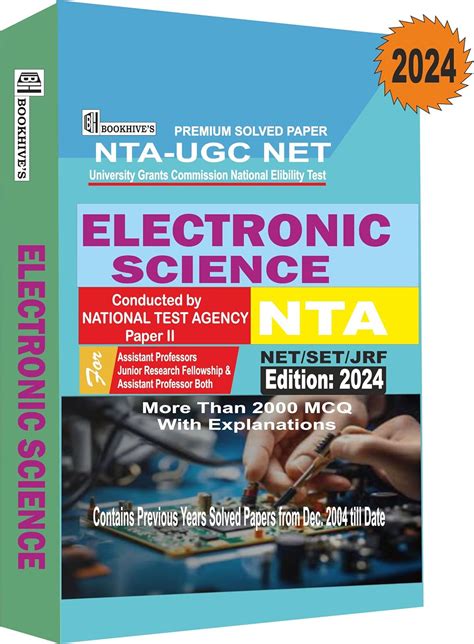 Buy NTA UGC NET SET JRF PAPER 2 Electronic Science Solve Papers 2011 To