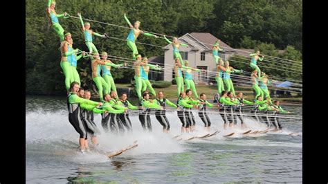 Wonder Lake Water Ski Show Team 2019 Nationals Youtube