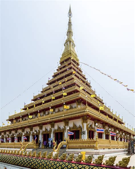 Wat Nong Wang Buddhist Temple Khon Kaen Thailand Editorial Stock