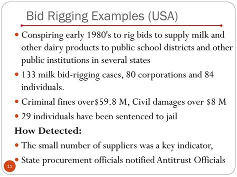 detecting bid rigging powerpoint    id