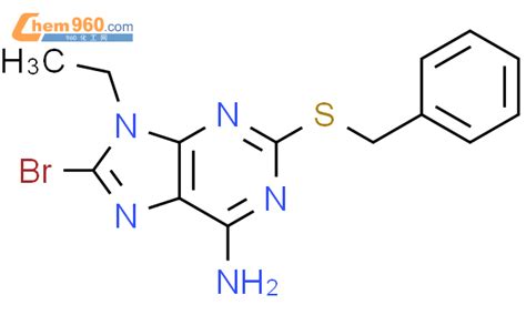 548777 91 9 9H Purin 6 Amine 8 Bromo 9 Ethyl 2 Phenylmethyl Thio