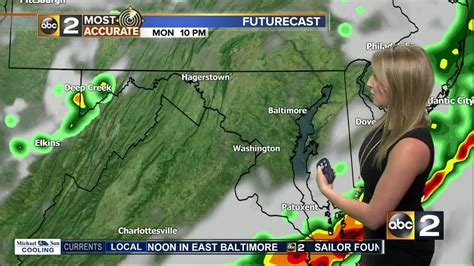 Maryland S Most Accurate Forecast Stormy Start To The Week YouTube