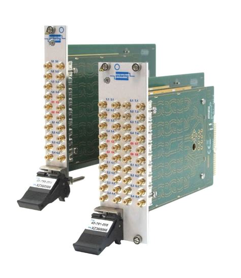 Pickering Interfaces Tend Son Offre De Multiplexeurs Rf Pxi